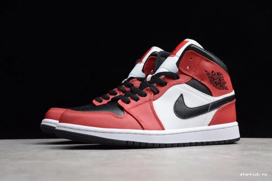 Chicago 554724-069 Air 1 Jordan Mid Toe 554724-069 0319